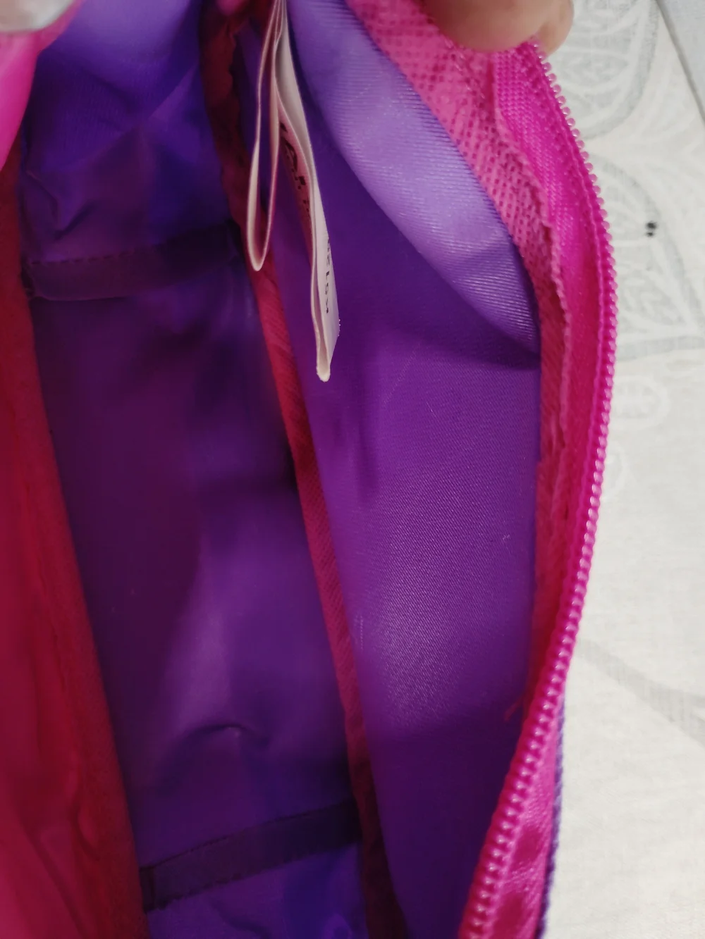 Hello Kitty Purple and Pink Kids Shoulder Bag with Rainbow Heart